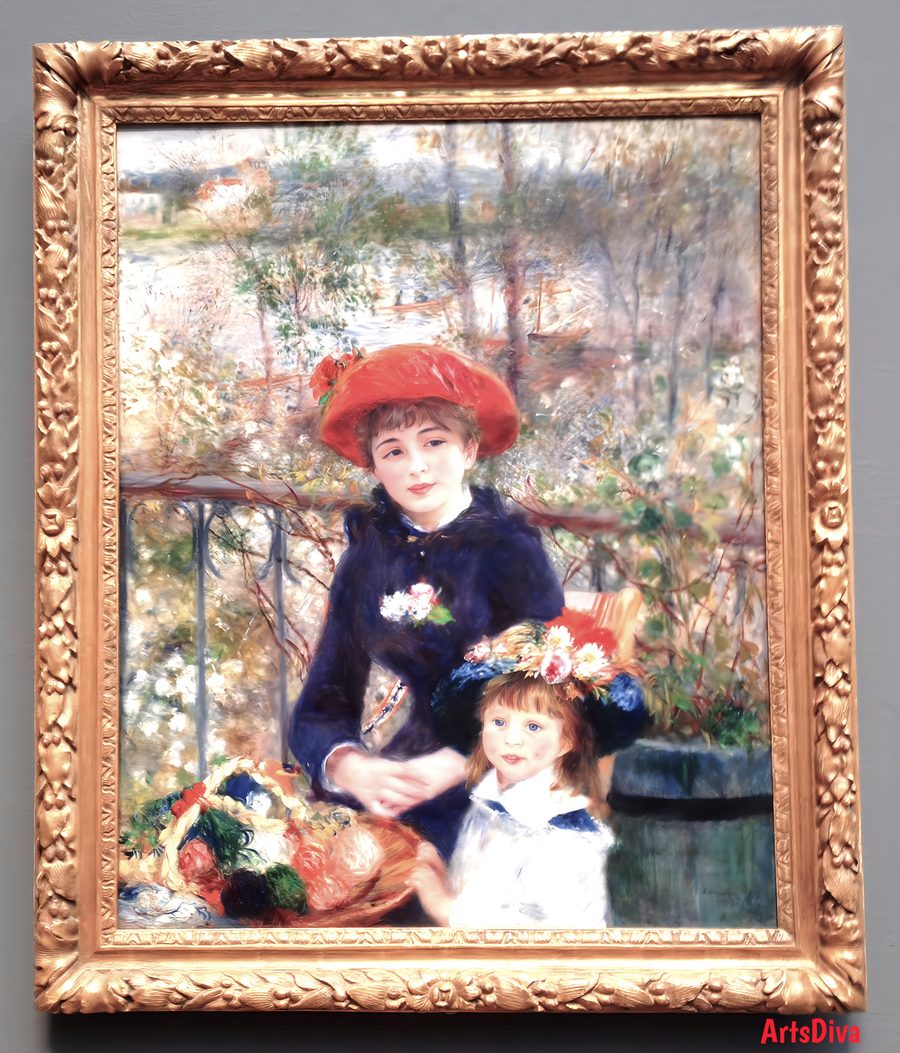 Pierre-Auguste Renoir, Two Sisters (On the Terrace), 1881