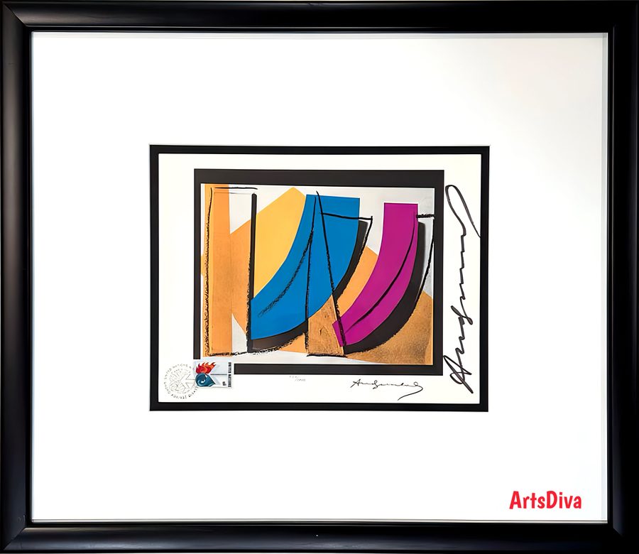 Andy Warhol, signed and numbered print, ArtsDiva Collection
